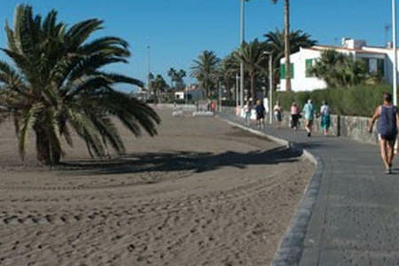 Primera Linea De Playa De Las Burras San Agustín Exteriör bild